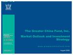 The Greater China Fund, Inc.