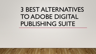 3 Best Alternatives to Adobe Digital Publishing Suite