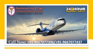 Choose Excellent Air and Train Ambulance Service in Nagpur at Low Booking Charge