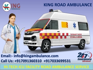 King Medical Setup Ambulance Service in Patna and Muzaffarpur