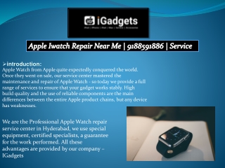 Apple Iwatch Repair Near Me | 9188591886 | Service