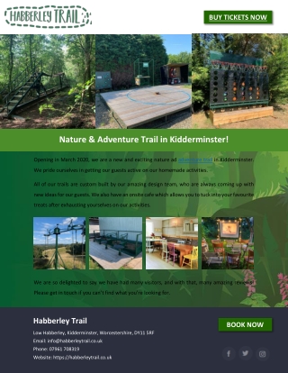 Nature & Adventure Trail in Kidderminster!