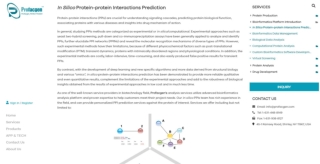 In Silico Protein-protein Interactions Prediction