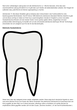 3 beste Tipps - Bewertung Elektrische Zahnbürste  Mehr lesen 2020