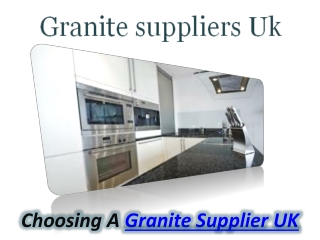 Granite Supplier UK