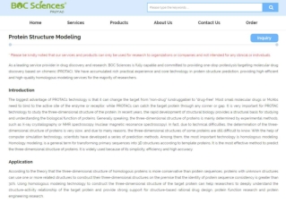 Protein Structure Modeling