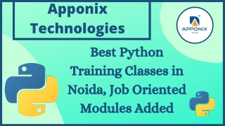 PYTHON TRAINING IN NOIDA