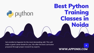 Best Python Training Classes in Noida