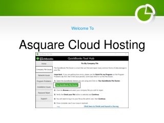 Repair QB issues - Install & Run QuickBooks File Doctor
