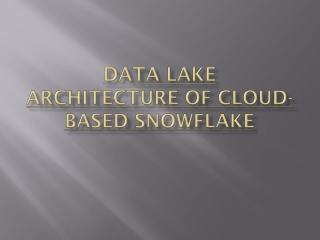 Snowflake Data Lake