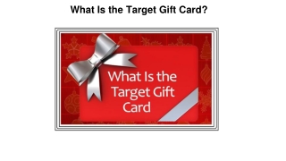 What is the Target Gift Card?