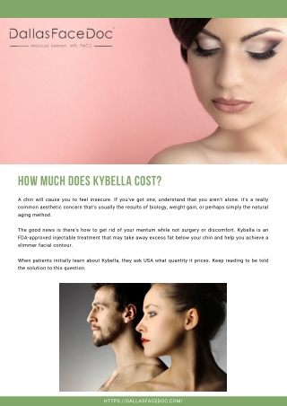 How Much Does Kybella Cost | Dallas Face Doc