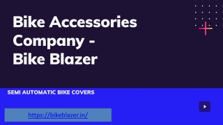 Splendor Bike Accessories - Bike Blazer