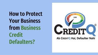 How to Protect Your Business from Business Credit Defaulters