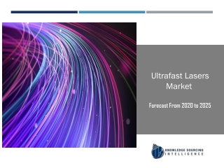 Ultrafast Lasers Market to be Worth US$4,014.968 million by 2025
