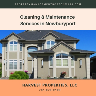 Cleaning & Maintenance Services in Newburyport