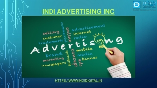 Which is the best advertising agency in India