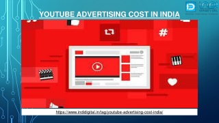 What is the YouTube advertising cost in India