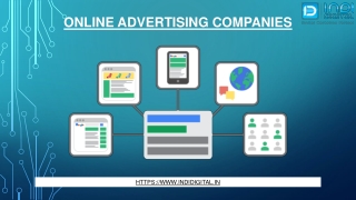 Which are the best online advertising companies