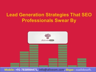 Lead Generation Strategies That SEO Professionals Swear By