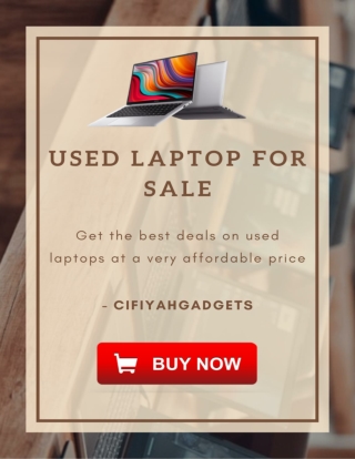 Why everyone is buying used laptops online and you should too.