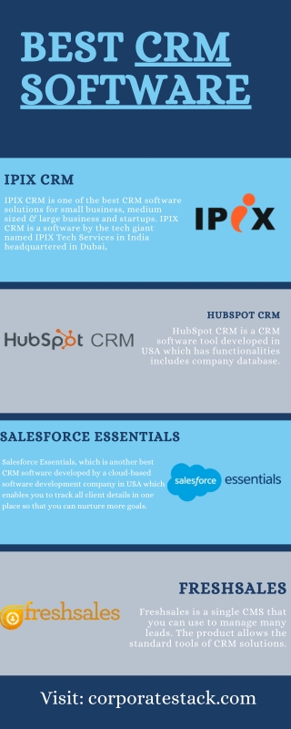 Best CRM Software