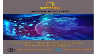 Data Analytics Institute in Delhi