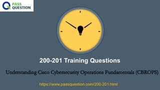 2021 Update Cisco CyberOps Associate 200-201 Dumps