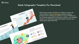 Goals Infographic Template For Download | Slideheap