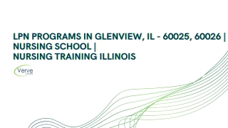 LPN Programs in Glenview, IL – 60025, 60026 | Nursing School | Nursing Training Illinois