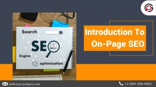 Introduction To On-Page SEO