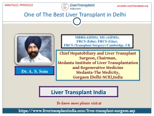 One of The Best Liver Transplant in Delhi