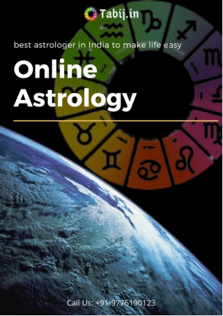 Online astrology by best astrologer in India to make life easy