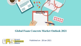 Global Foam Concrete Market Outlook 2021