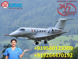 Book Hi-Tech and Low-Price Air Ambulance Service in Ranchi by Medivic