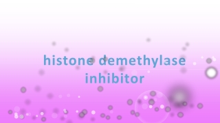 histone demethylase inhibitor