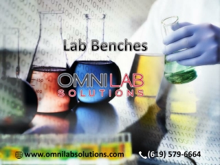 The new design of lab benches are made for Mass Spectrometry lab: OMNI Lab Solutions