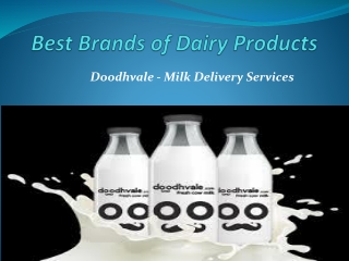 Buy Best Quality Cow Milk Online in Delhi NCR