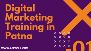 Get Digital Marketing Training in Patna from Industry Experts,