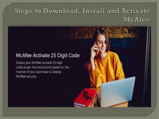 How to Download and Activate Mcafee Security on MaC- Mcafee.com/Activate