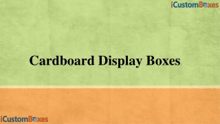 30 percent off at eco friendly custom cardboard display boxes