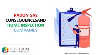 Radon gas consequences and Home inspection companies