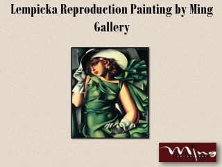 Buy Lempicka Reproduction Painting from Ming Gallery