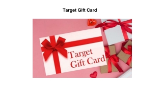 What is a Target Gift Card?