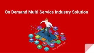 App Based Multi Service Business Solution
