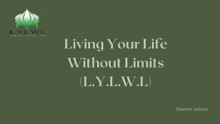 Turn Your Perceptions into Reality | LYLWL