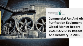 Global Commercial Fan And Air Purification Equipment Market Opportunities And Strategies To 2030