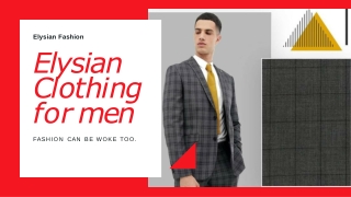 Elysian Clothing For Men - Elysian Fashion