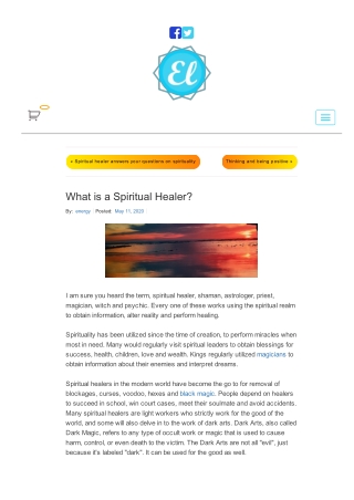 What is a Spiritual Healer?