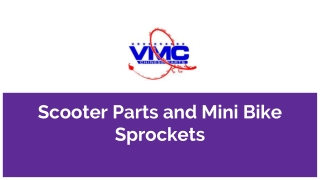 Scooter Parts and Mini Bike Sprockets